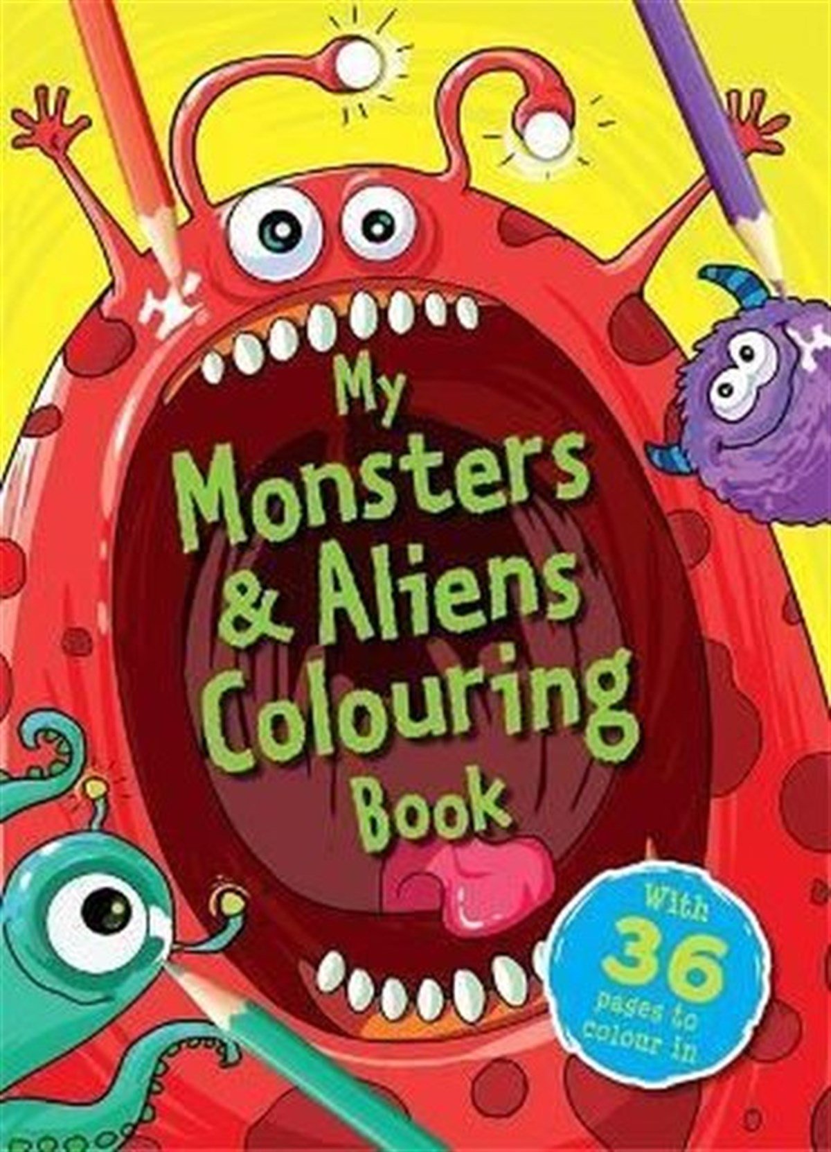 Igloo BooksChildren InterestMy Monsters & Aliens Colouring Book