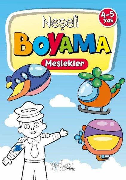 Buçe DayıEgitim Etkinlik KitaplariNeşeli Boyama Meslekler 4 - 5 Yaş