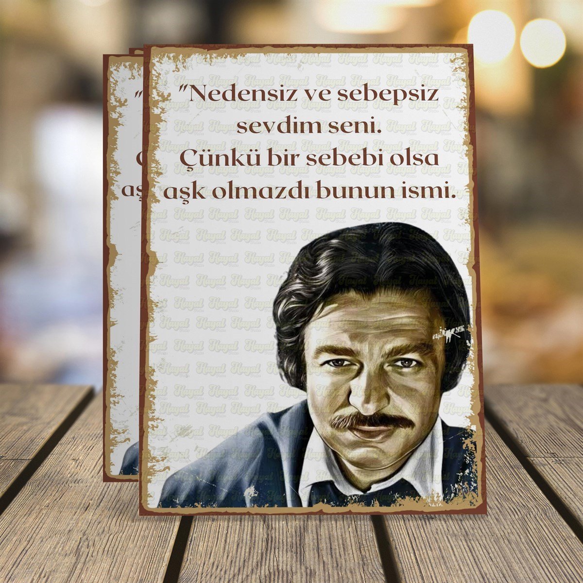 Oğuz Atay Ahşap Retro