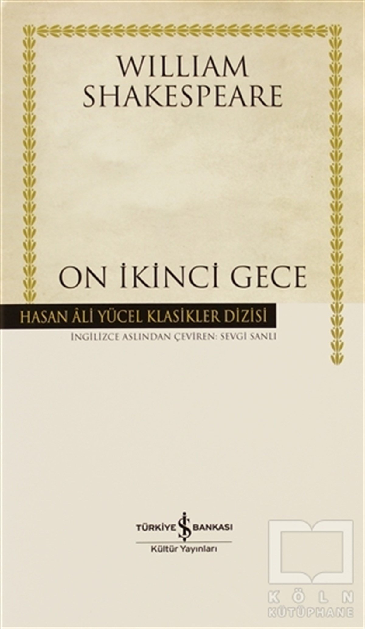 William ShakespeareSenaryo KitaplarıOn İkinci Gece