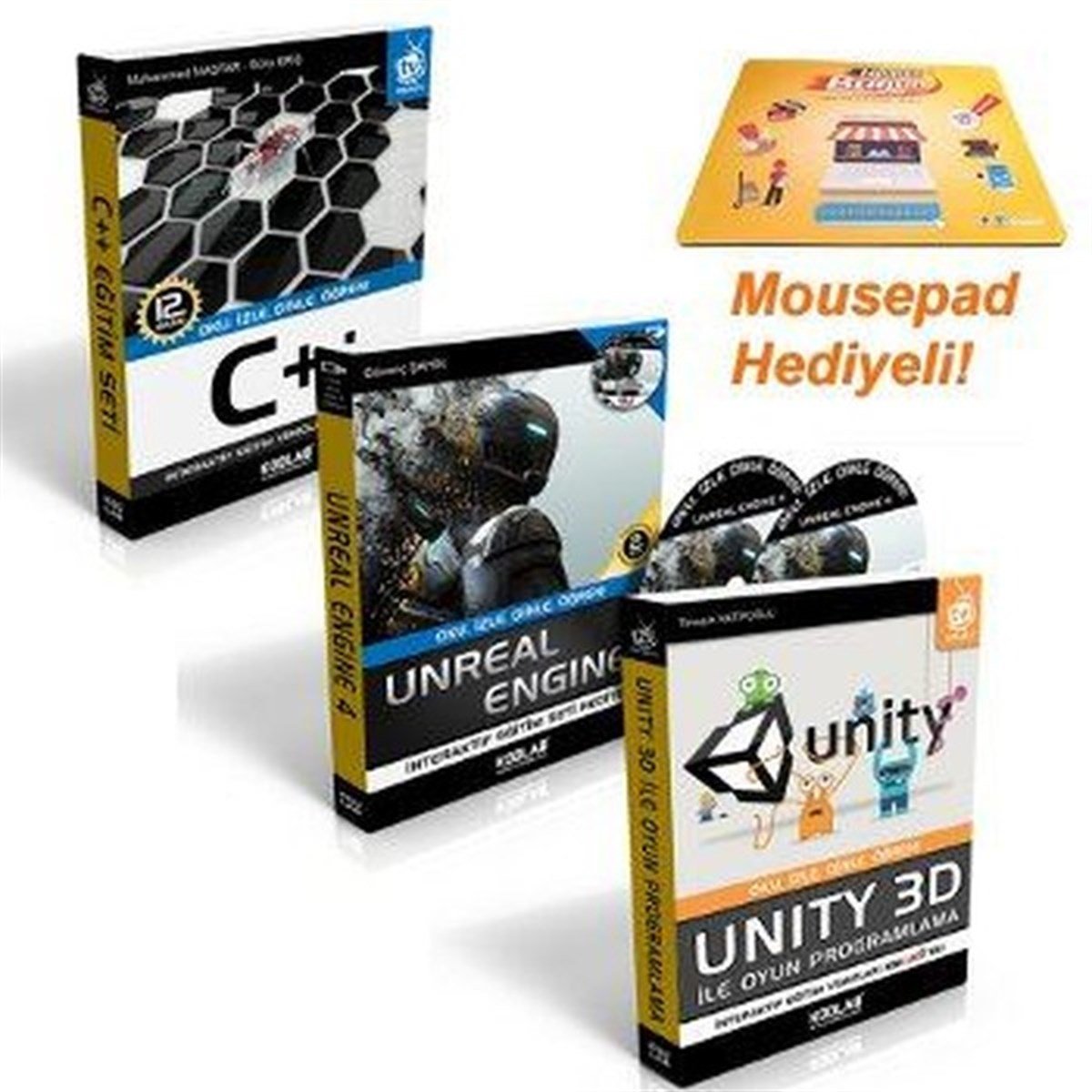 KomisyonBilgisayar KitaplarıOyun Programlama Seti 3-3 Kitap Takım