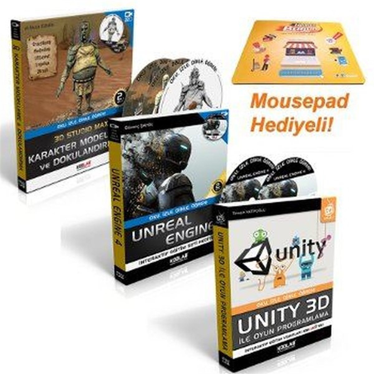 KomisyonBilgisayar KitaplarıOyun Programlama Seti 4-3 Kitap Takım