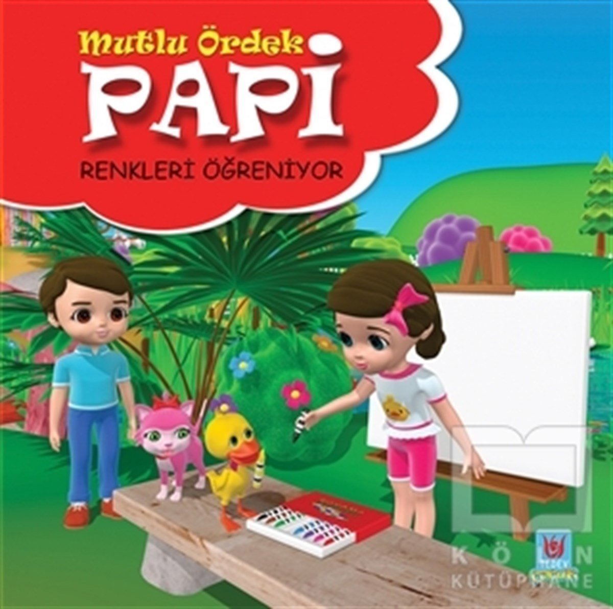 Yücel KayaHikayelerPapi Renkleri Öğreniyor - Mutlu Ördek