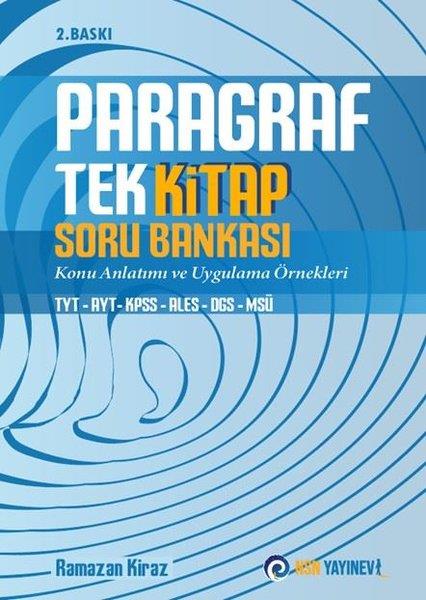 Ramazan KirazKPSS Konu Anlatim KitaplariParagraf Tek Kitap Soru Bankası - Konu Anlatımlı ve Uygulama Örnekleri