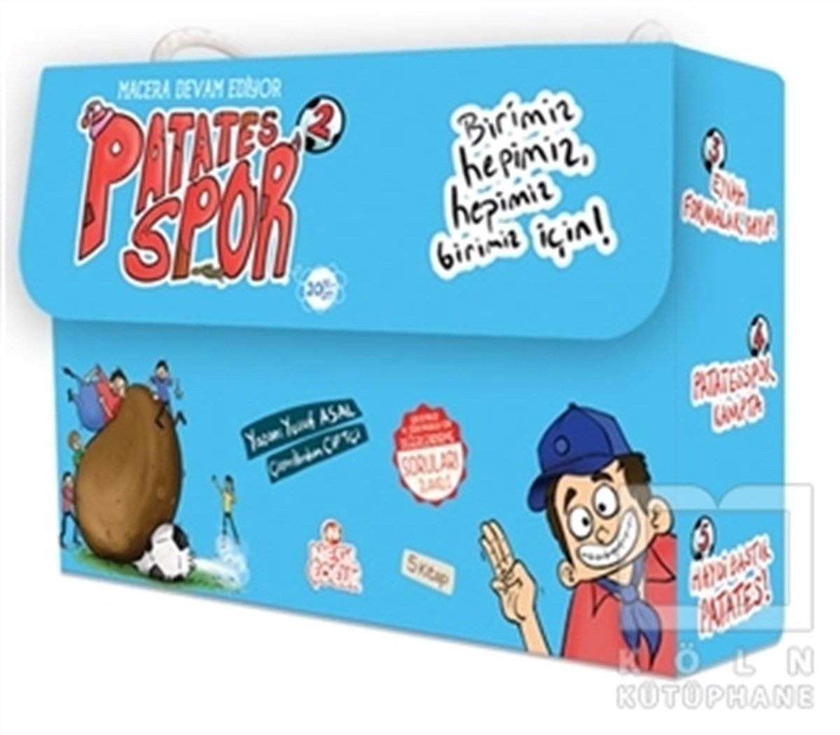 Yusuf AsalHikayelerPatates Spor Macera Devam Ediyor 2. Set (5 Kitap)
