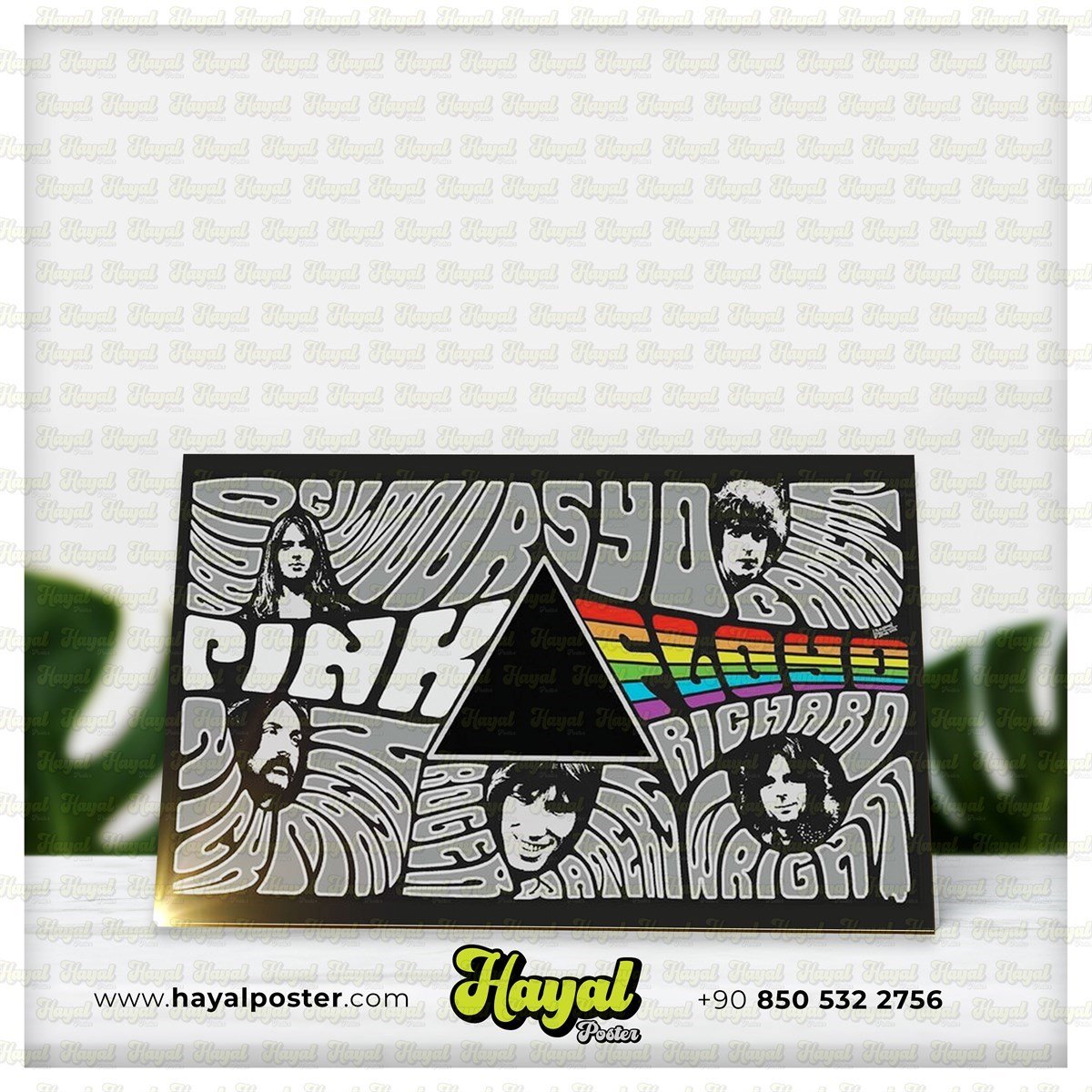 Pink Floyd Ahşap Retro
