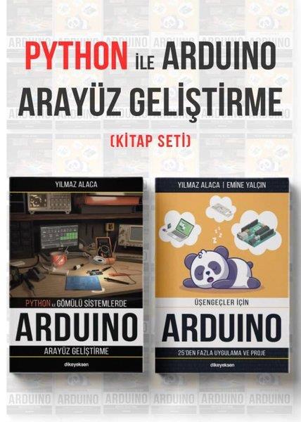 Emine YalçınProgramlamaPython ve Arduino Arayüz Geliştirme Seti - 2 Kitap Takım