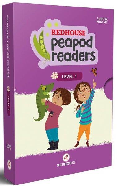 KolektifYabancı Dil Çocuk KitaplarıRedhouse Peapod Readers İngilizce Hikaye Seti 1 - Kutulu Başlangıç: Beginner - Pre A1