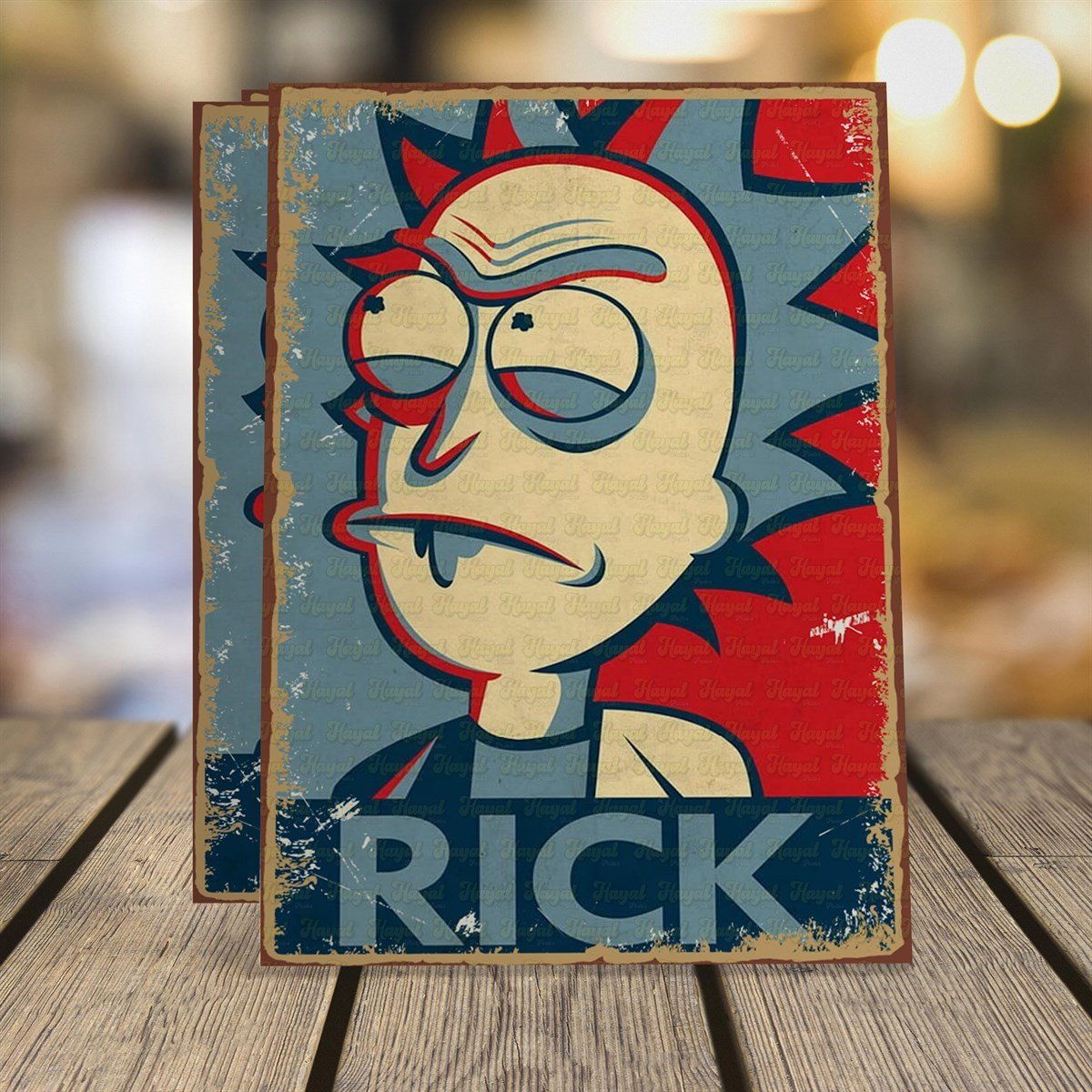 Rick Ahşap Retro