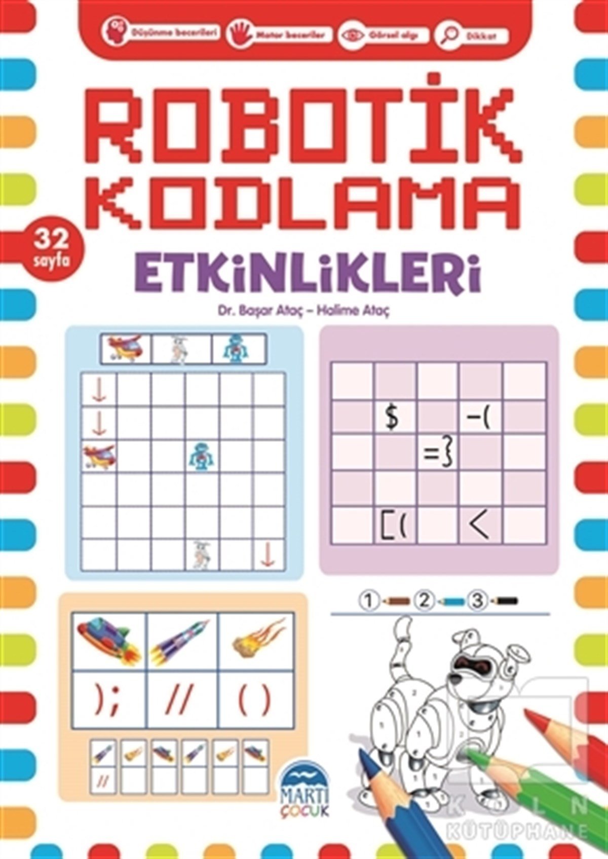 Başar AtaçEtkinlik KitaplarıRobotik Kodlama Etkinlikleri 16