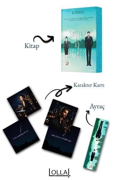 M. StrangerAşk Kitapları & Aşk RomanlarıSadece İş İlişkisi - Ayraç ve Karakter Kartı Hediyeli