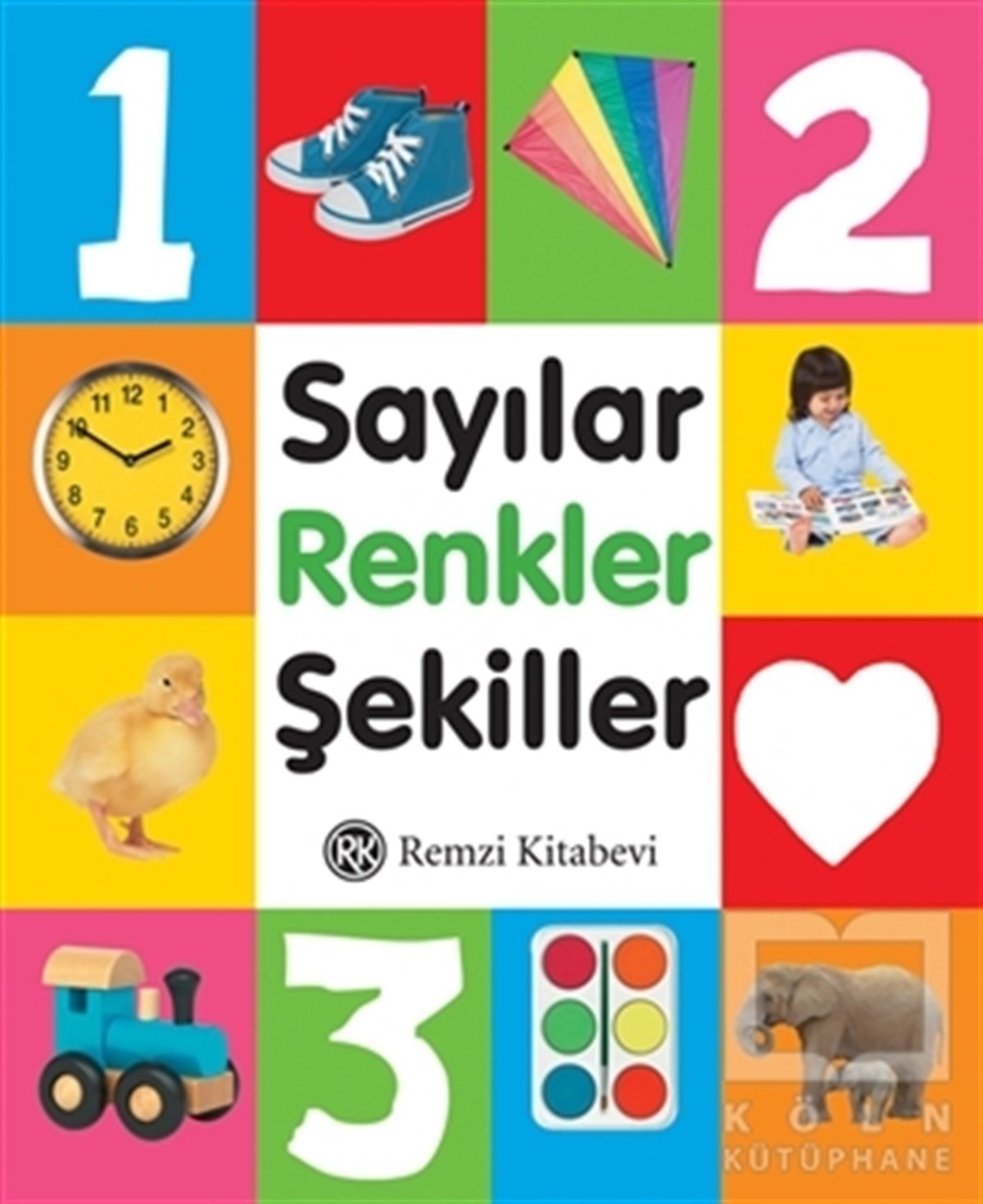 KolektifOkul Öncesi Şekilli KitaplarSayılar Renkler Şekiller