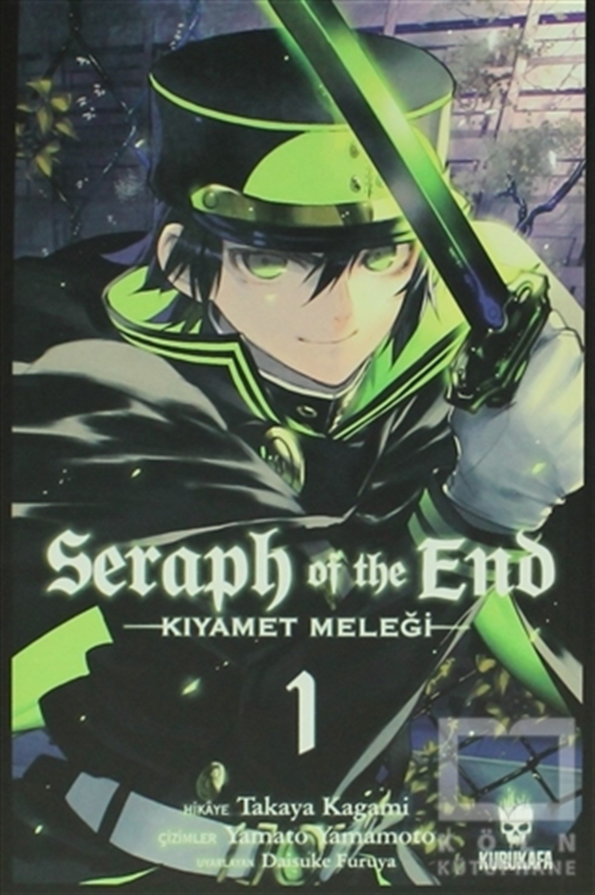 Takaya KagamiÇizgi RomanSeraph of the End - Kıyamet Meleği / Cilt 1