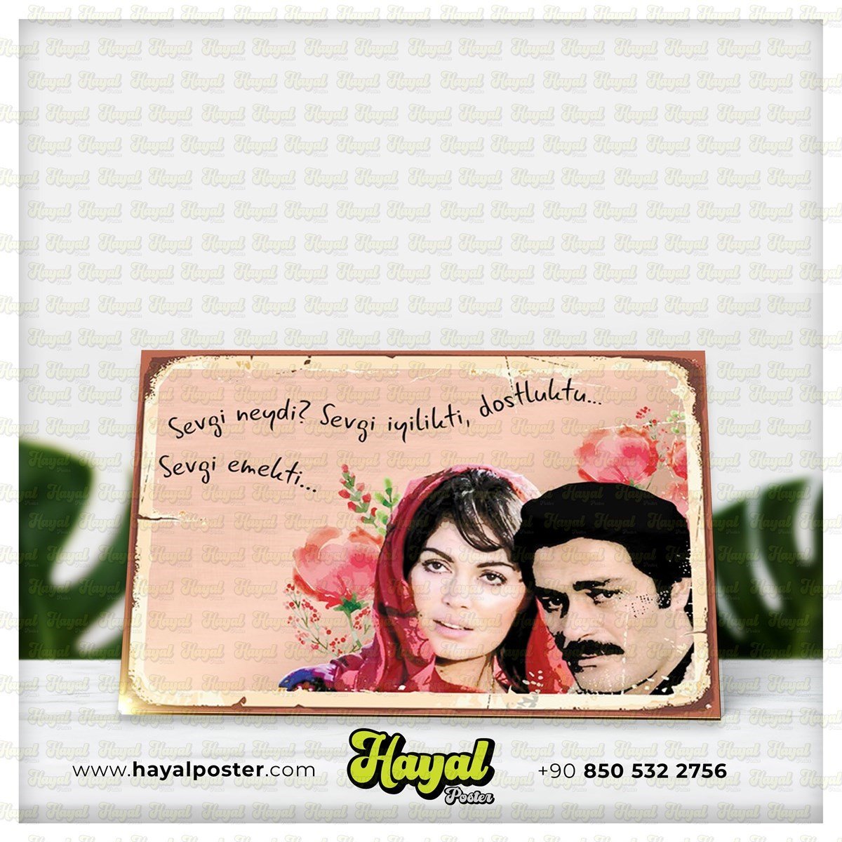 Sevgi Neydi Dostluktu Yeşilçam Ahşap Retro
