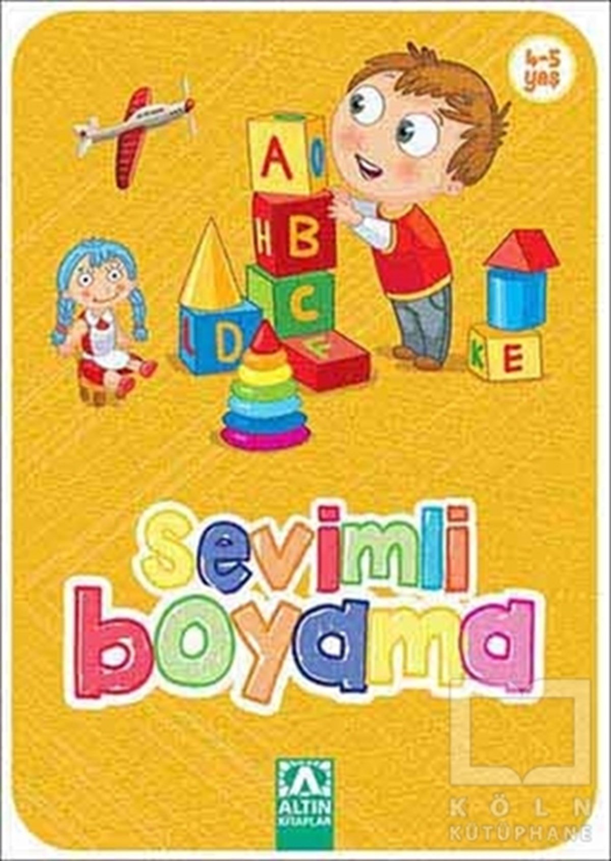 KolektifBoyama KitaplarıSevimli Boyama (Sarı)