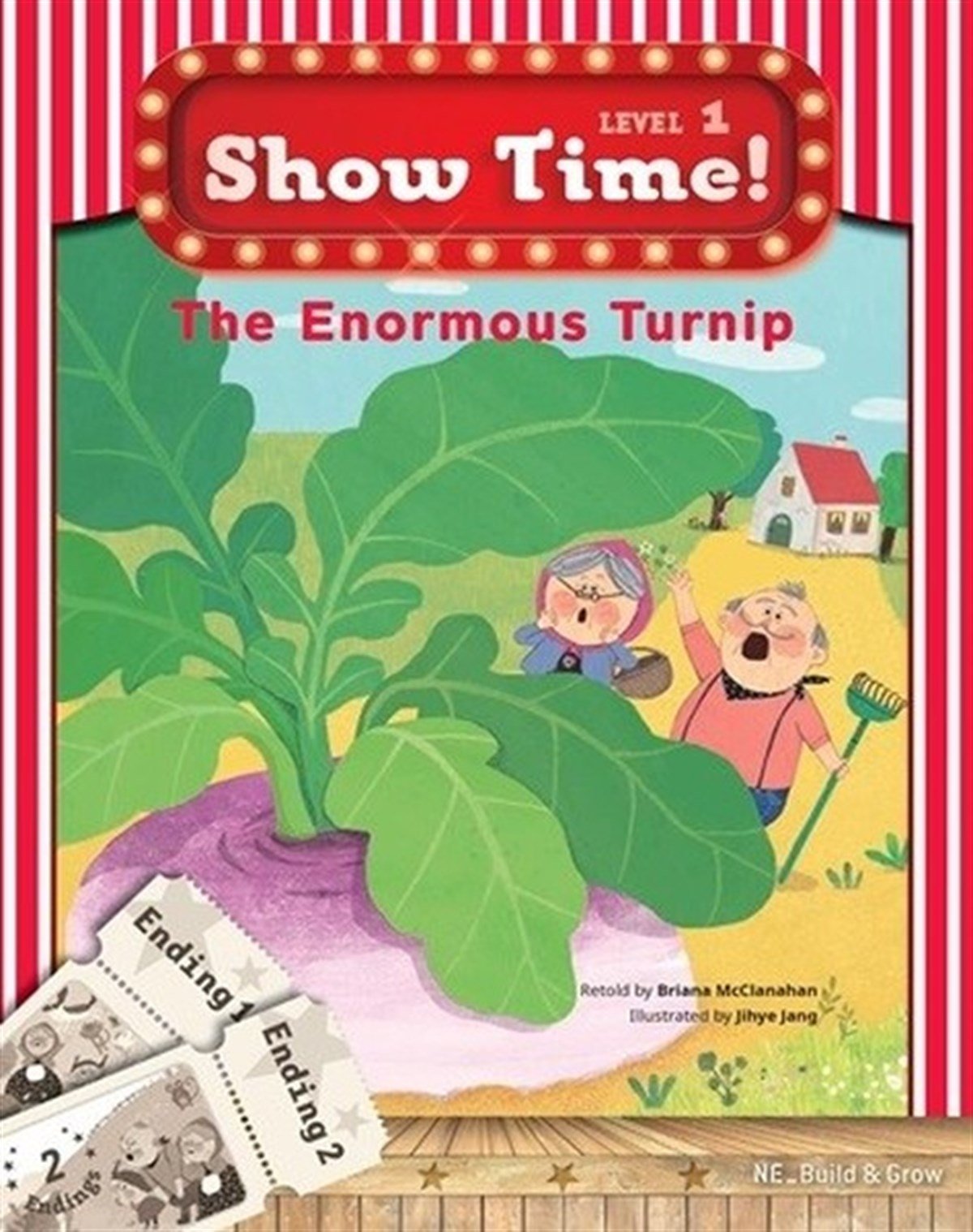 KolektifYabancı Dil Çocuk KitaplarıShow Time Level 1-The Enormous Turnip-Workbook