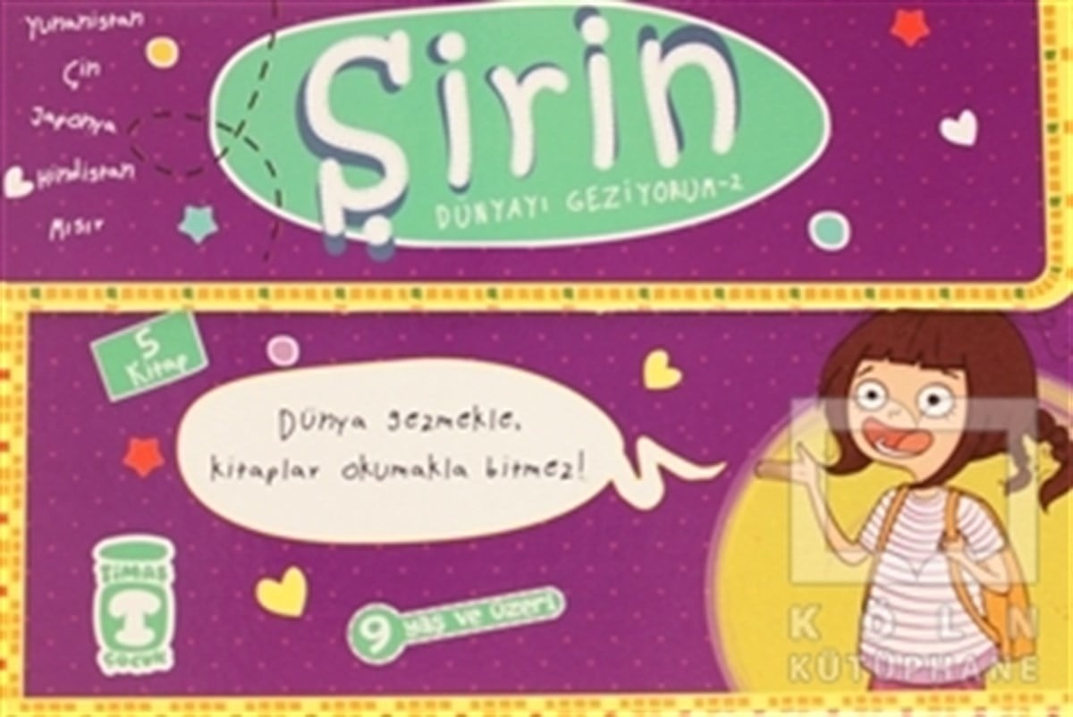 Birsen Ekim ÖzenÇocuk Hikaye KitaplarıŞirin Dünyayı Geziyorum - Set (5 Kitap)