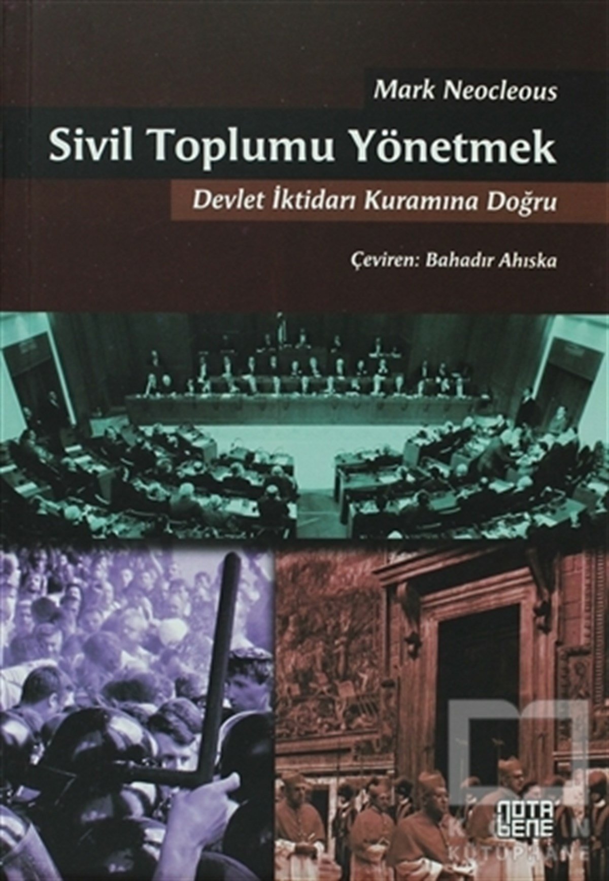 Mark NeocleousPolitische Philosophie BücherSivil Toplumu Yönetmek