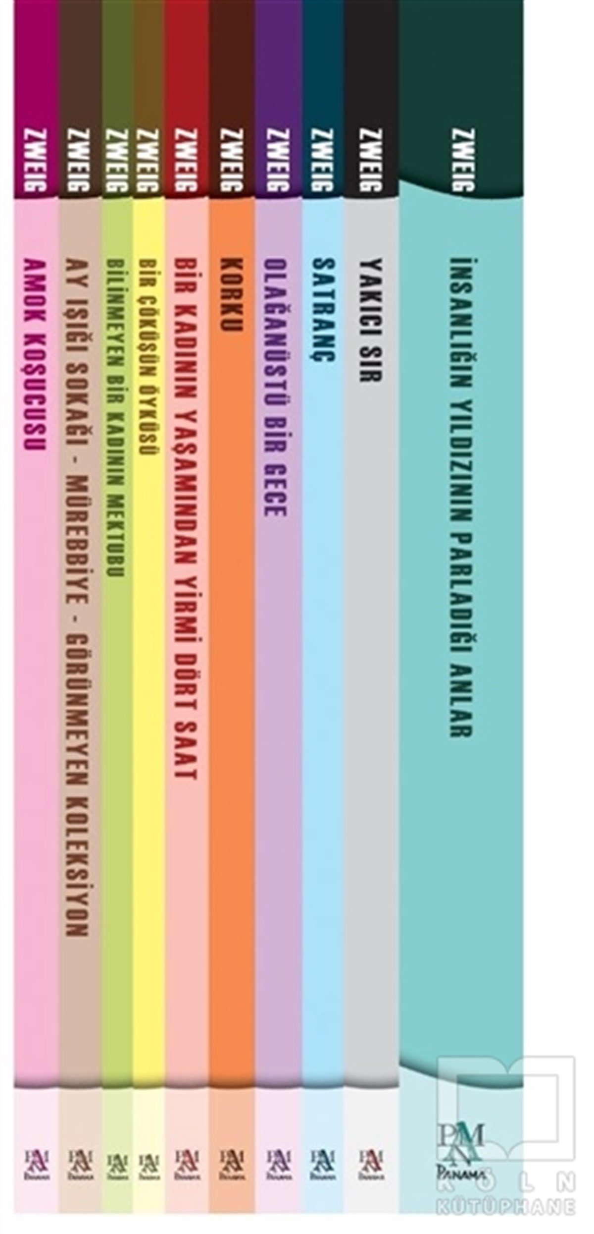 Stefan Zweig Seti-10 Kitap Takım
