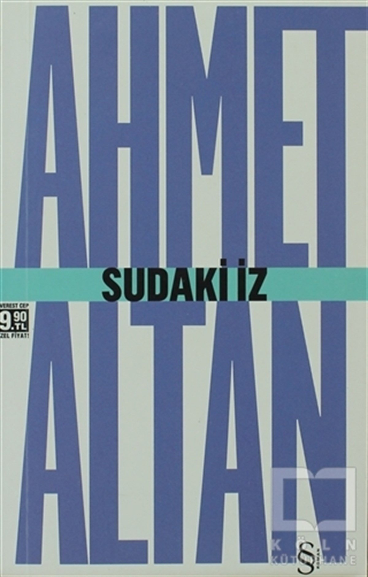 Ahmet AltanTürk EdebiyatıSudaki İz