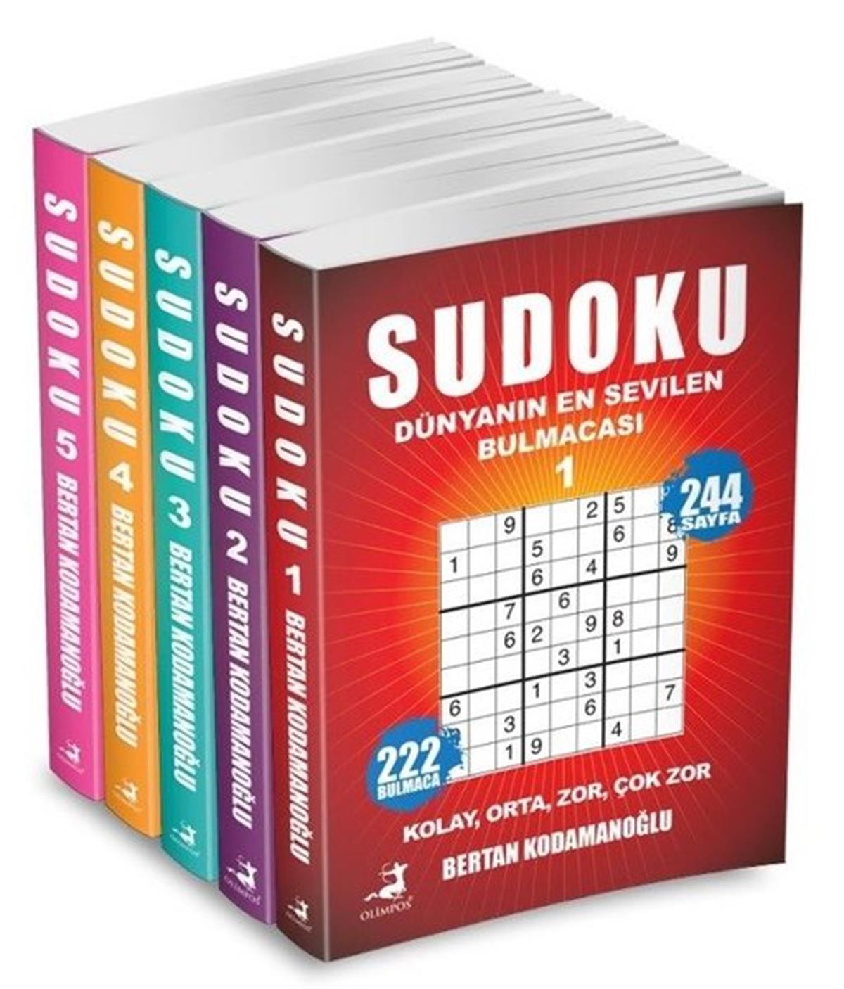 KolektifBilmece & Bulmaca KitaplarıSudoku Seti - 5 Kitap Takım