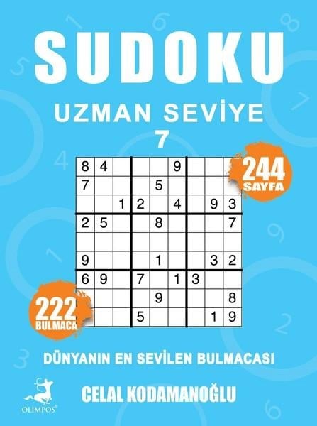 Celal KodamanoğluBilmece & Bulmaca KitaplarıSudoku Uzman Seviye 7
