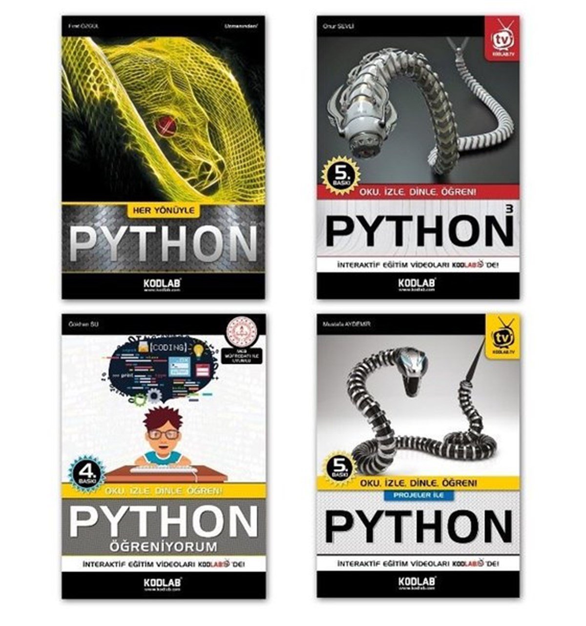 KolektifBilgisayar KitaplarıSüper Python Seti - 4 Kitap Takım