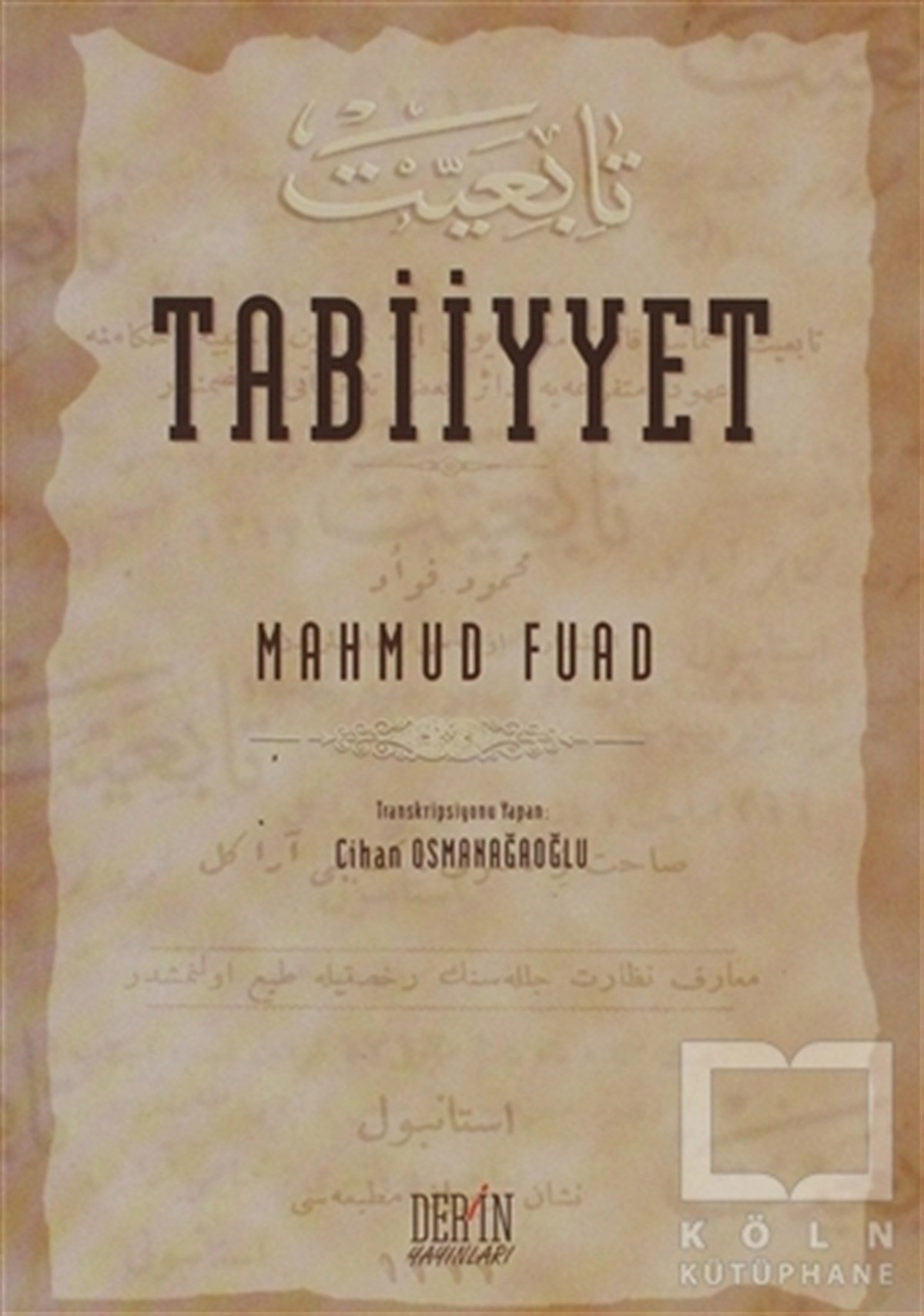 Mahmud FuadKanun ve Uygulama KitaplarıTabiiyyet