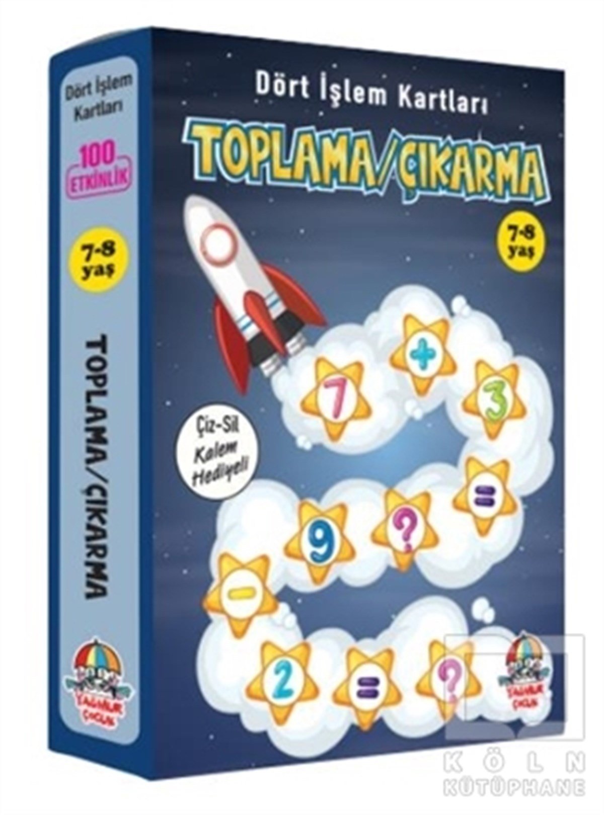 KolektifZeka Gelişimi KitaplarıToplama Çıkarma - Dört İşlem Kartları 7-8 Yaş