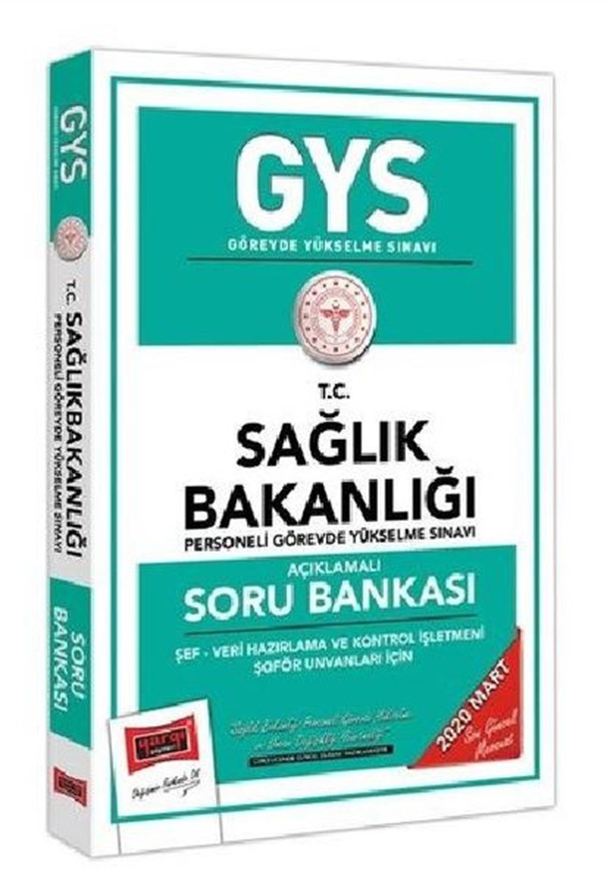 KolektifEğitimYargı Yayınları 2020 Gys T.C.Sağlık Bakanlığı Şef - Veri Hazırlama Ve Kontrol İşletmeni - Şoför Unvanlar