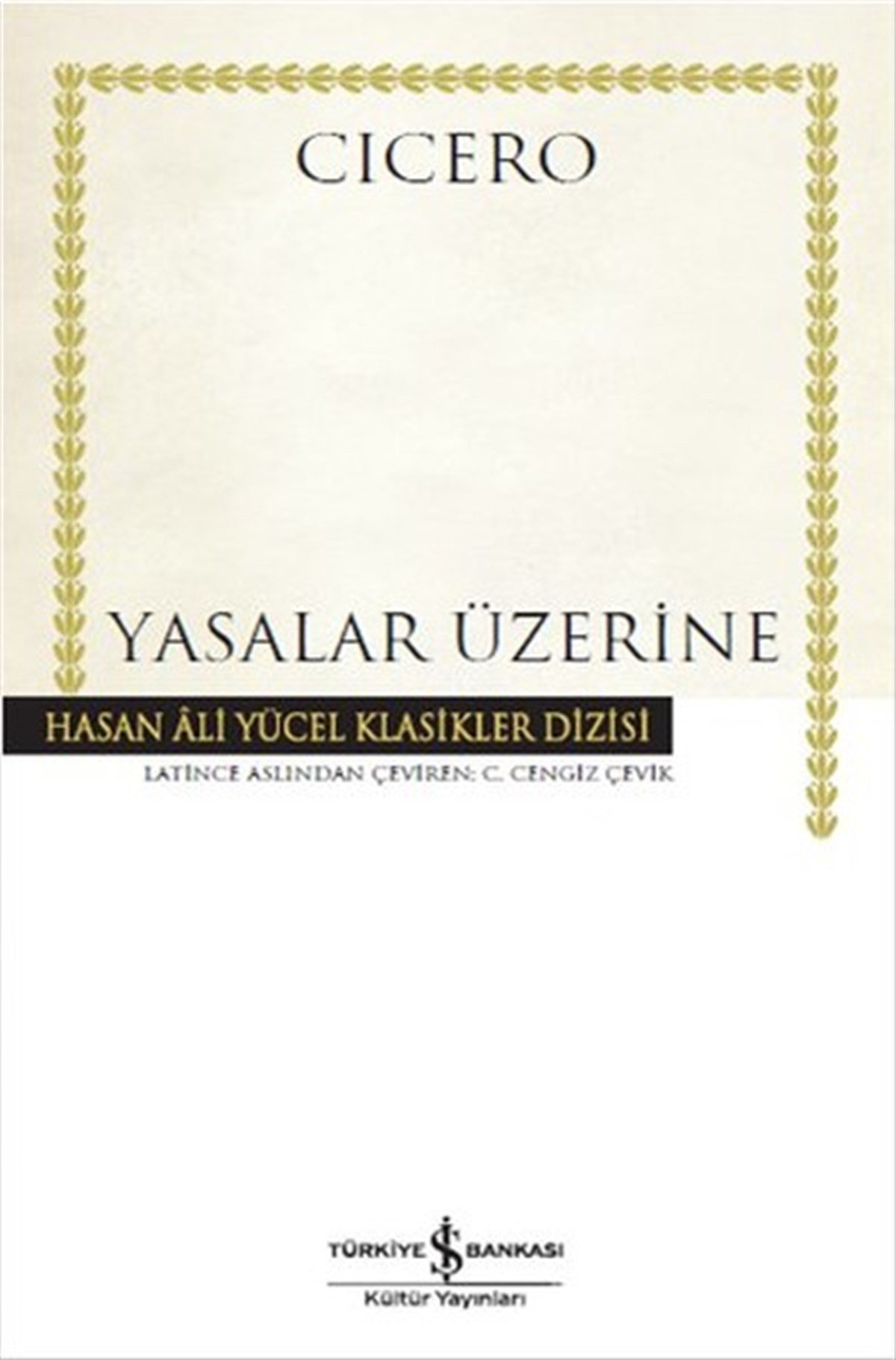 CiceroFelsefe BilimiYasalar Üzerine