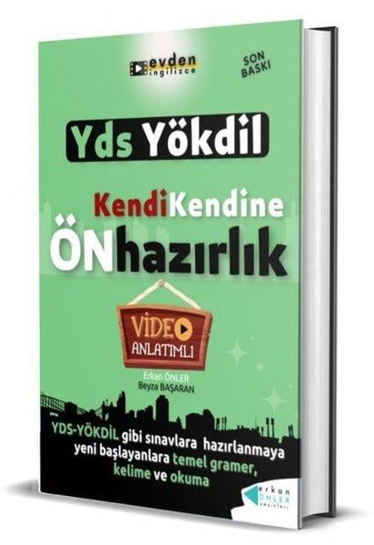 Erkan ÖnlerYDS Soru Bankasi KitaplariYDS Yökdil Kendi Kendine Ön Hazırlık - Video Anlatımlı