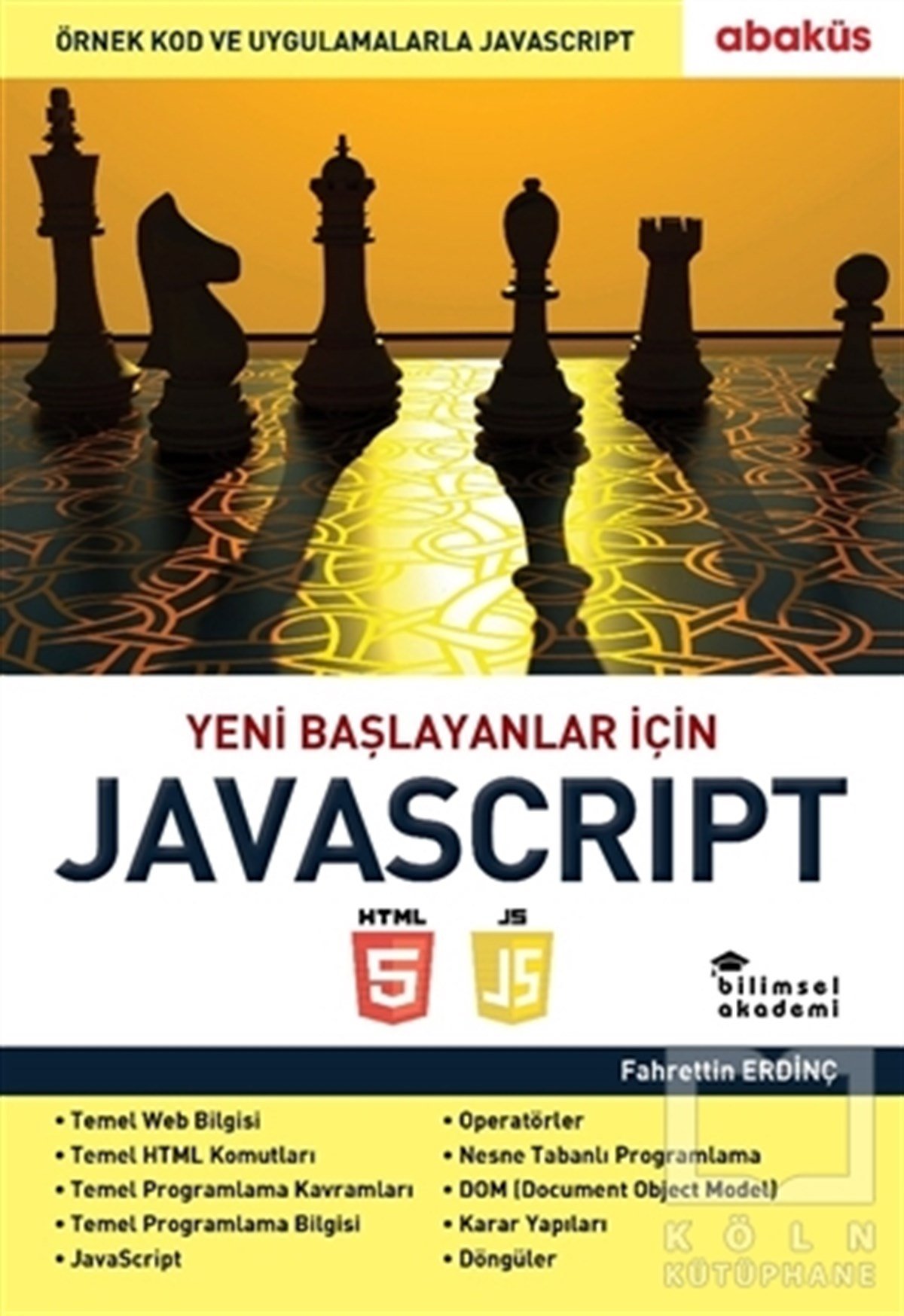 Fahrettin ErdinçProgramlamaYeni Başlayanlar İçin Javascript