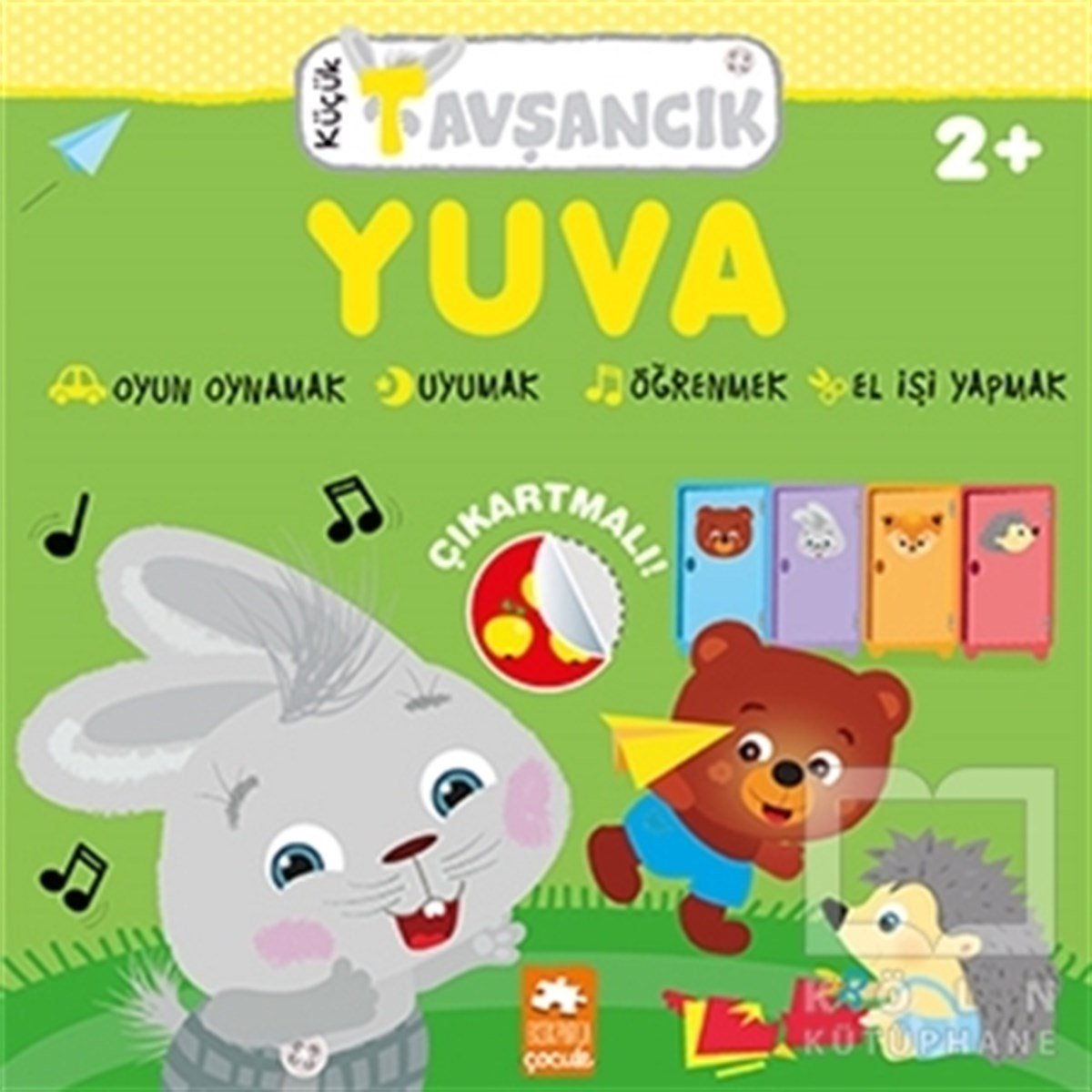 Rasa DmuchovskieneEtkinlik KitaplarıYuva - Küçük Tavşancık