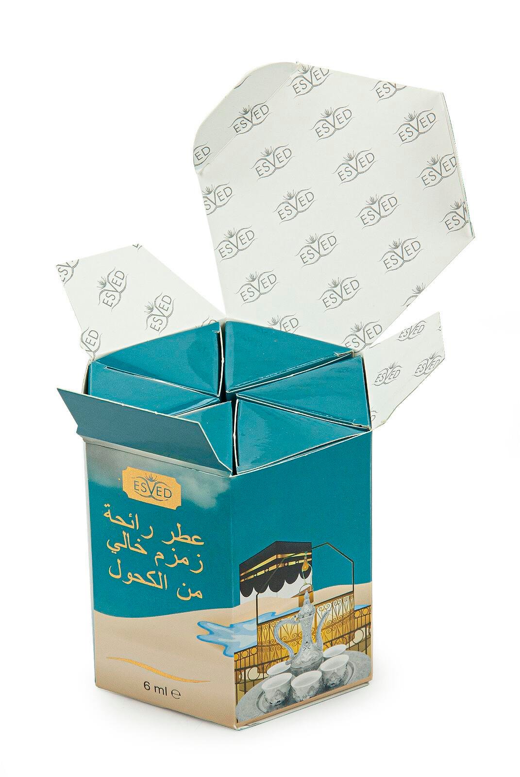 Zemzem Kokusu Alkolsüz Koku Esansı 6 ml (6 Adet Set)
