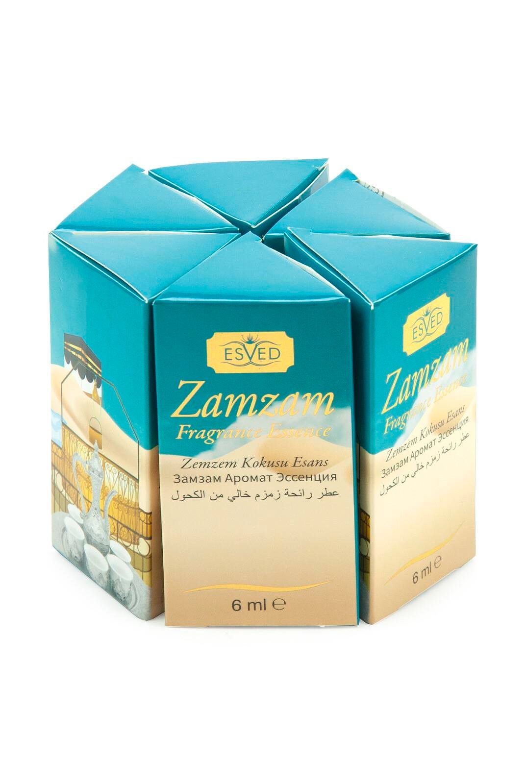 Zemzem Kokusu Alkolsüz Koku Esansı 6 ml (6 Adet Set)