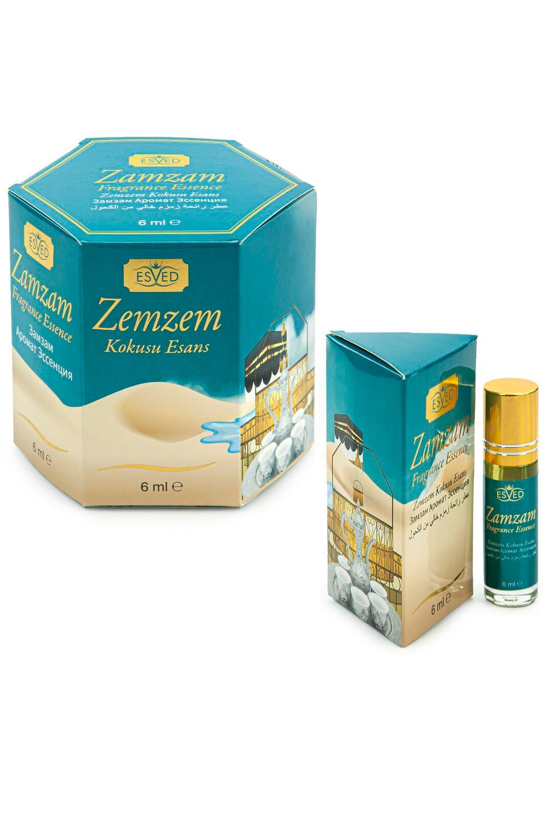 Zemzem Kokusu Alkolsüz Koku Esansı 6 ml (6 Adet Set)