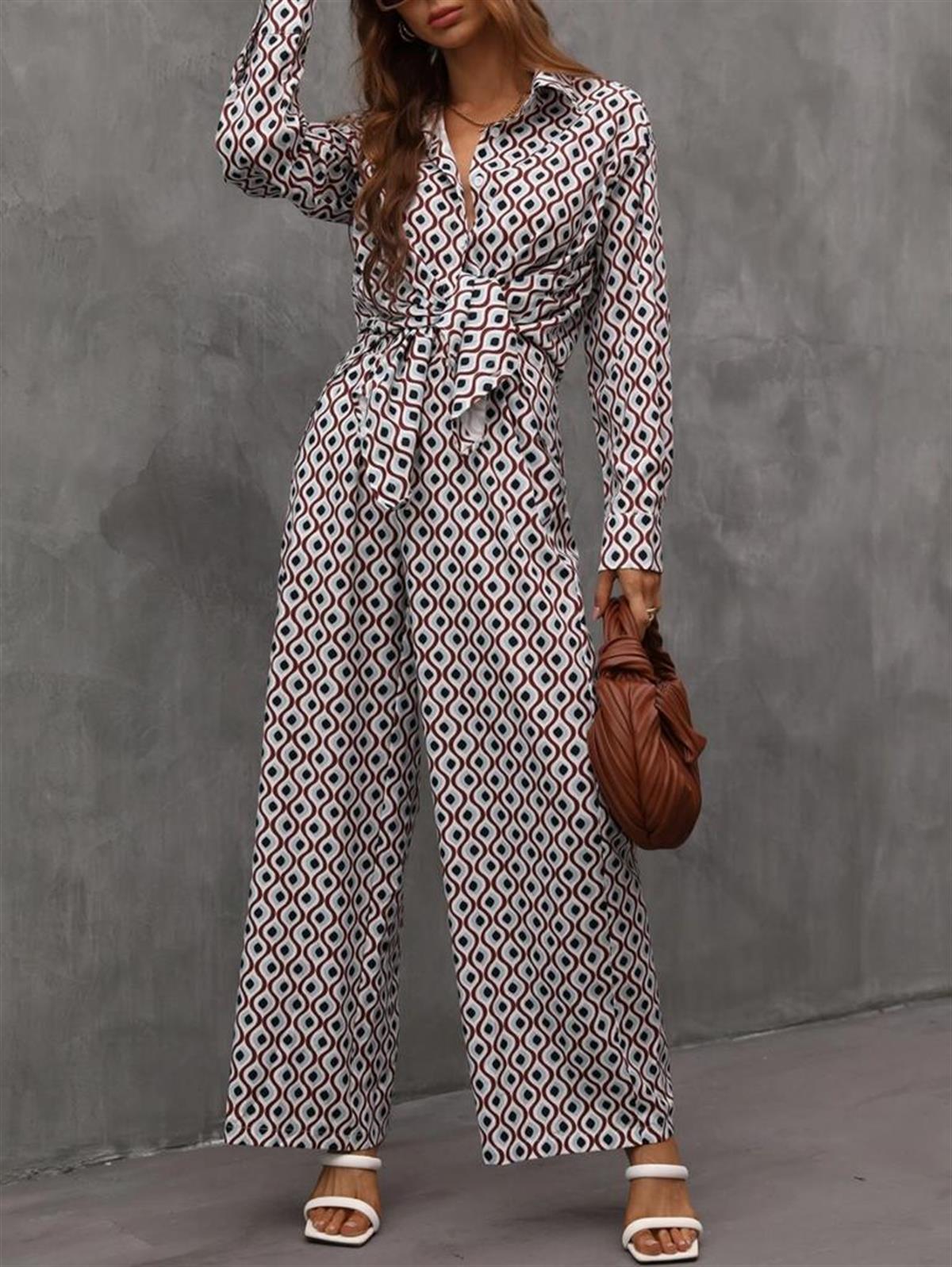 Zr model bluz pantolon ikili takım  - MULTİ