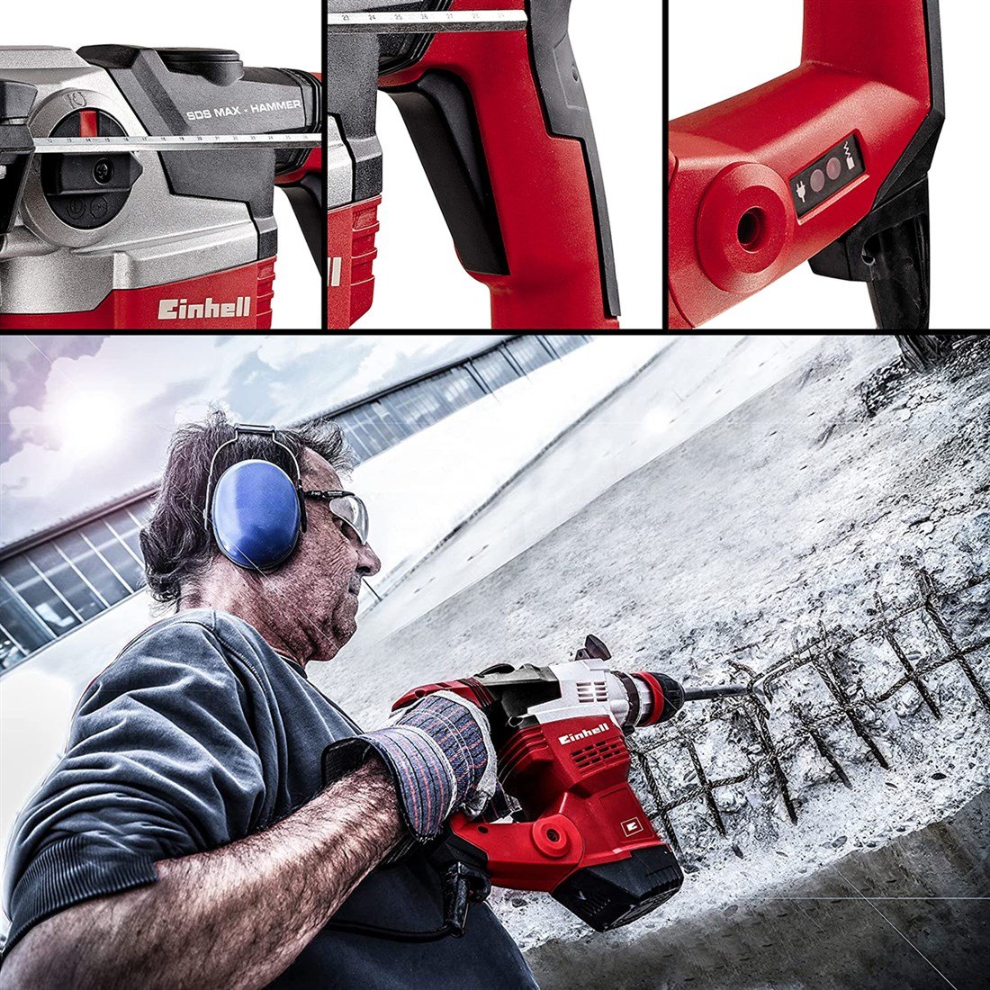  Einhell TE-RH 38 3 Kırıcı Delici Matkap - 4257959