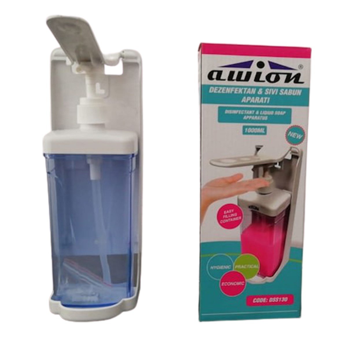 Awion Dezenfektan Sıvı Sabun Aparatı 1000 Ml İçin