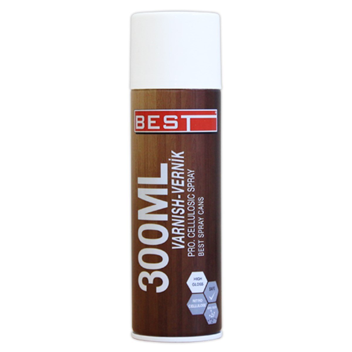 BEST SELÜLOZİK VERNİK CEVİZ 300 ML