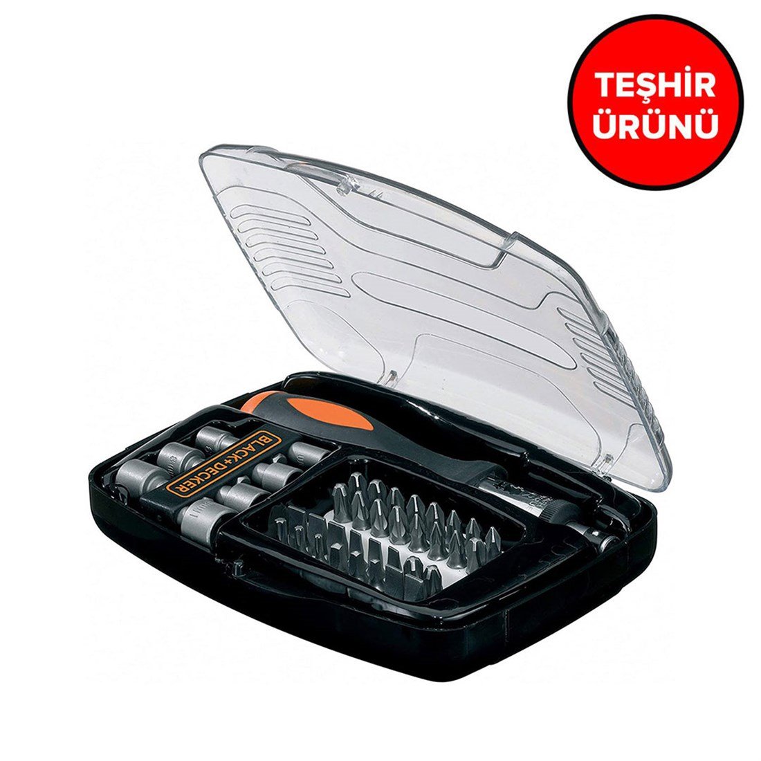 Black+Decker 40 Parça Cırcırlı Tornavida Set - A7062-Xj