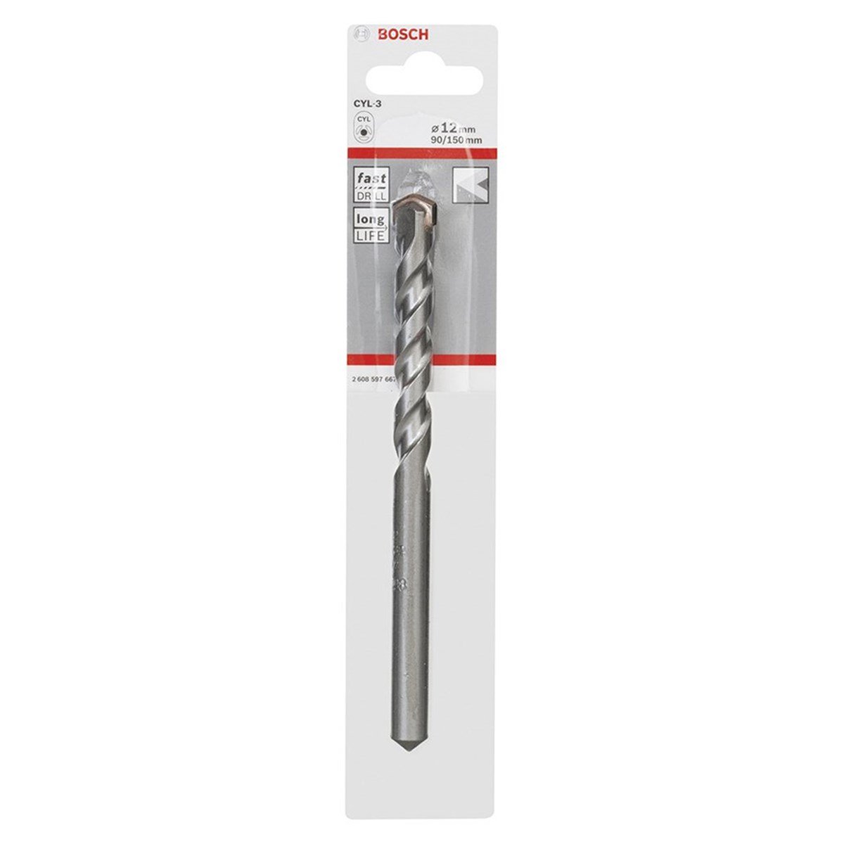 BOSCH CYL-3 BETON MATKAP UCU 12*150MM - 2608597667