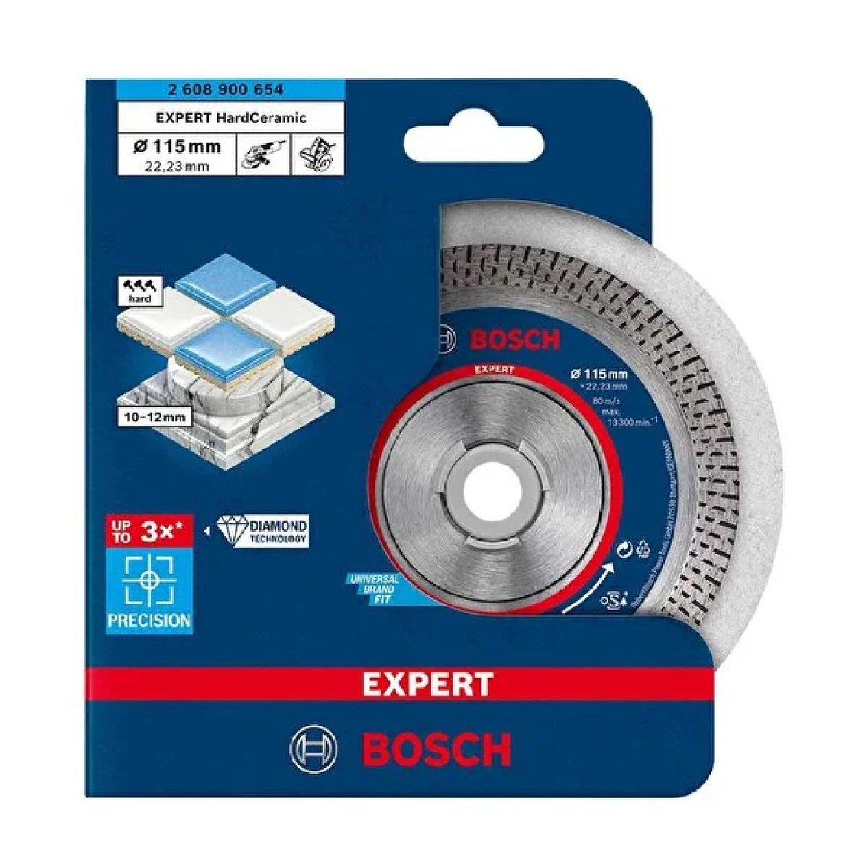 Bosch Exp Elmas Kesme Disk Testere BFHacera 115*22,23mm - 2608900654