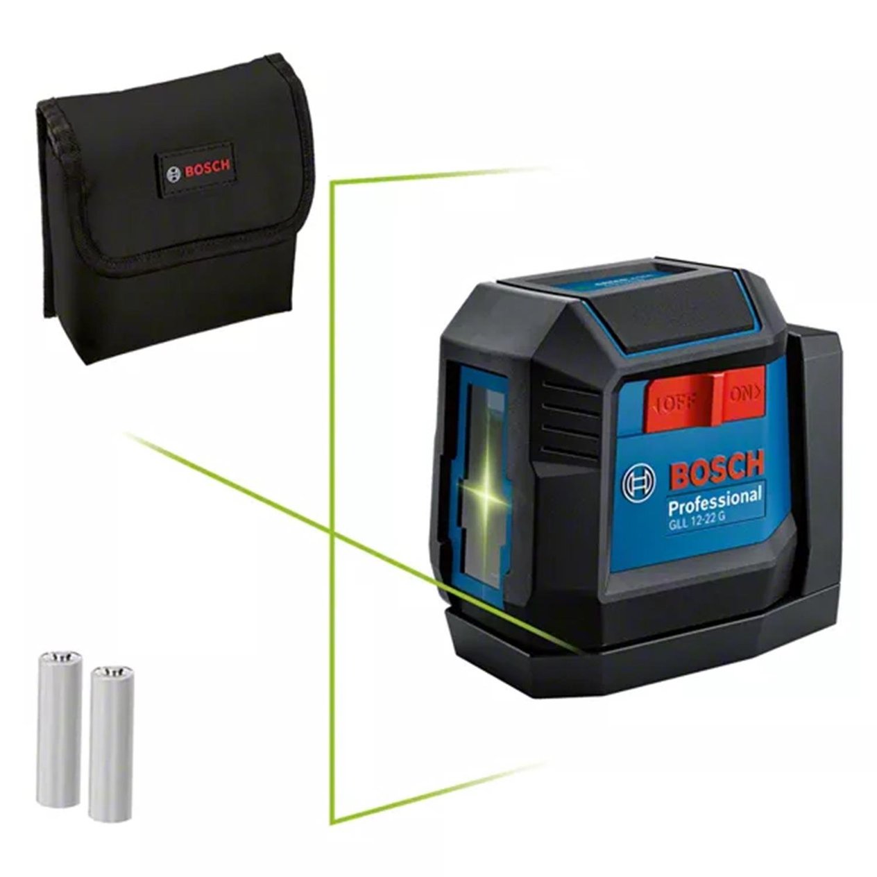 Bosch GLL 12-22 G Yeşil Çizgi Lazeri - 0601065320