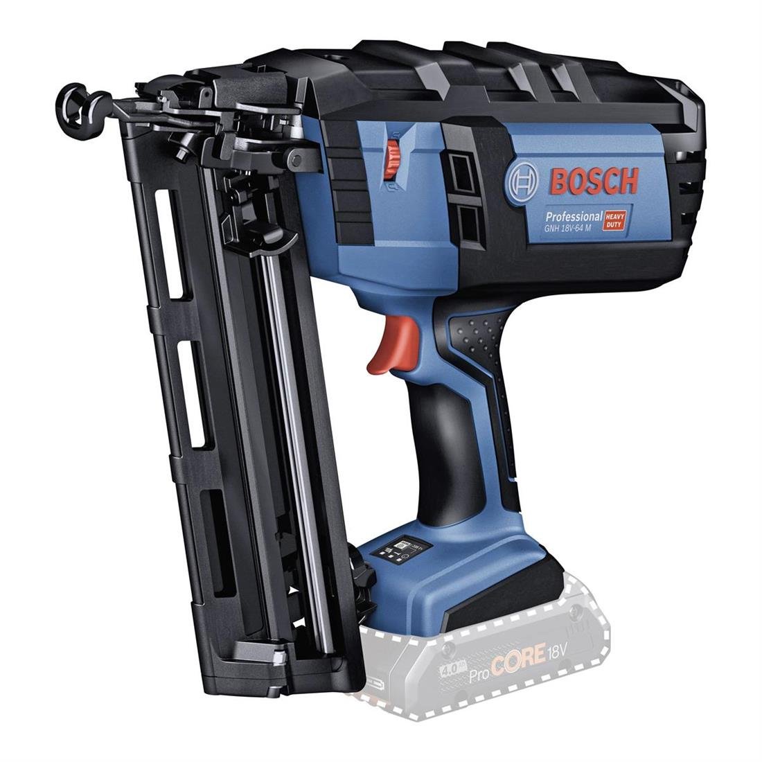 Bosch GNH 18V 64M Çivi Çakma Tabancası Solo (Aküsüz) - 0601481000