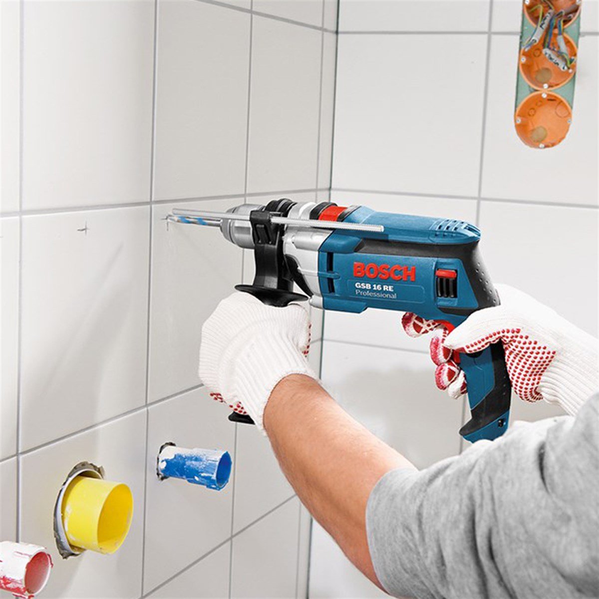 BOSCH GSB 16 RE Darbeli Matkap - 060114E500