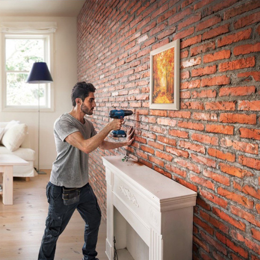 BOSCH Gsb 180-Lİ Çift Akülü Darbeli Matkap 2 Ah - 06019f8307