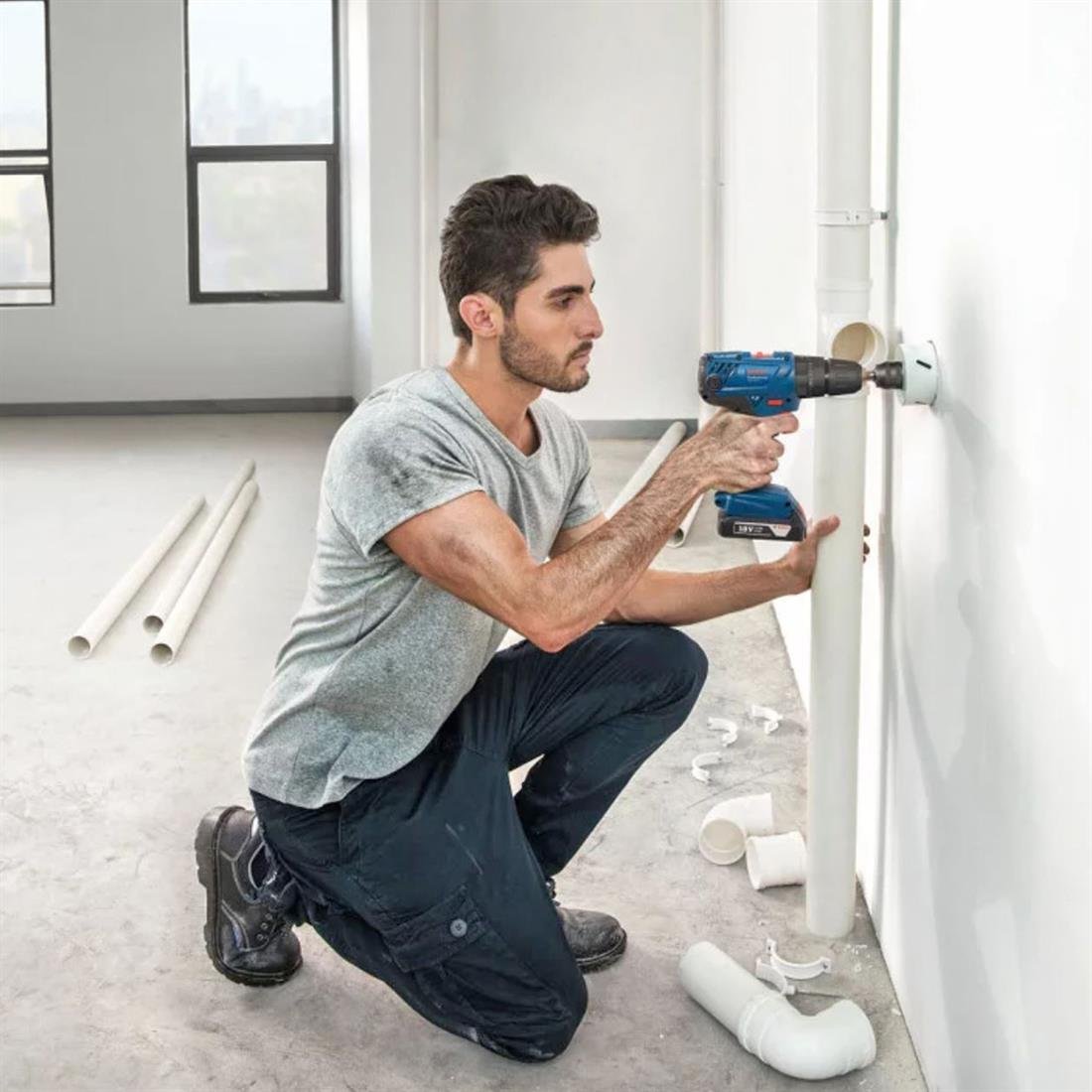 Bosch GSB 180 Li Tek Akülü Darbeli Matkap - 06019F8309
