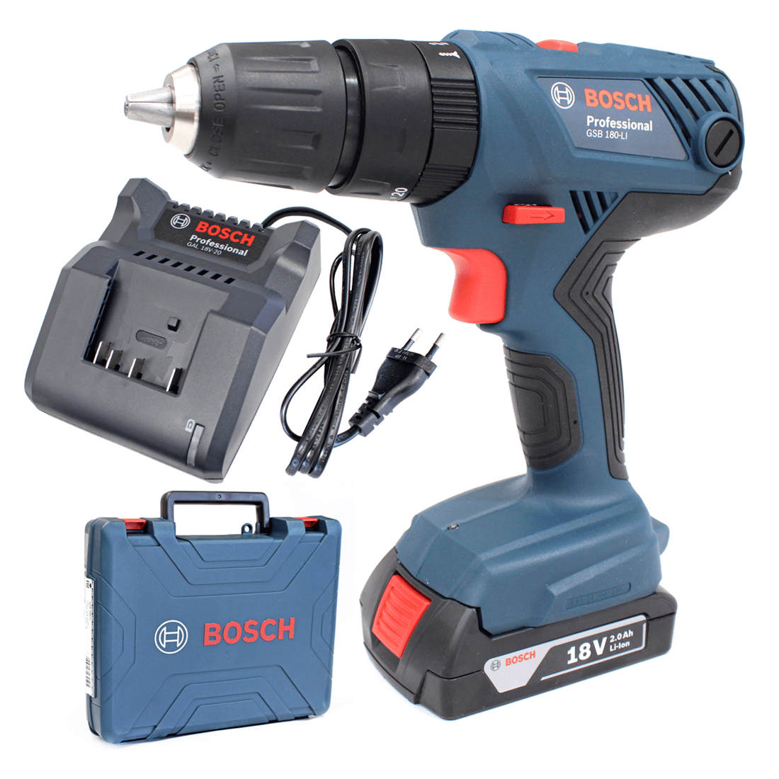 Bosch GSB 180 Li Tek Akülü Darbeli Matkap - 06019F8309